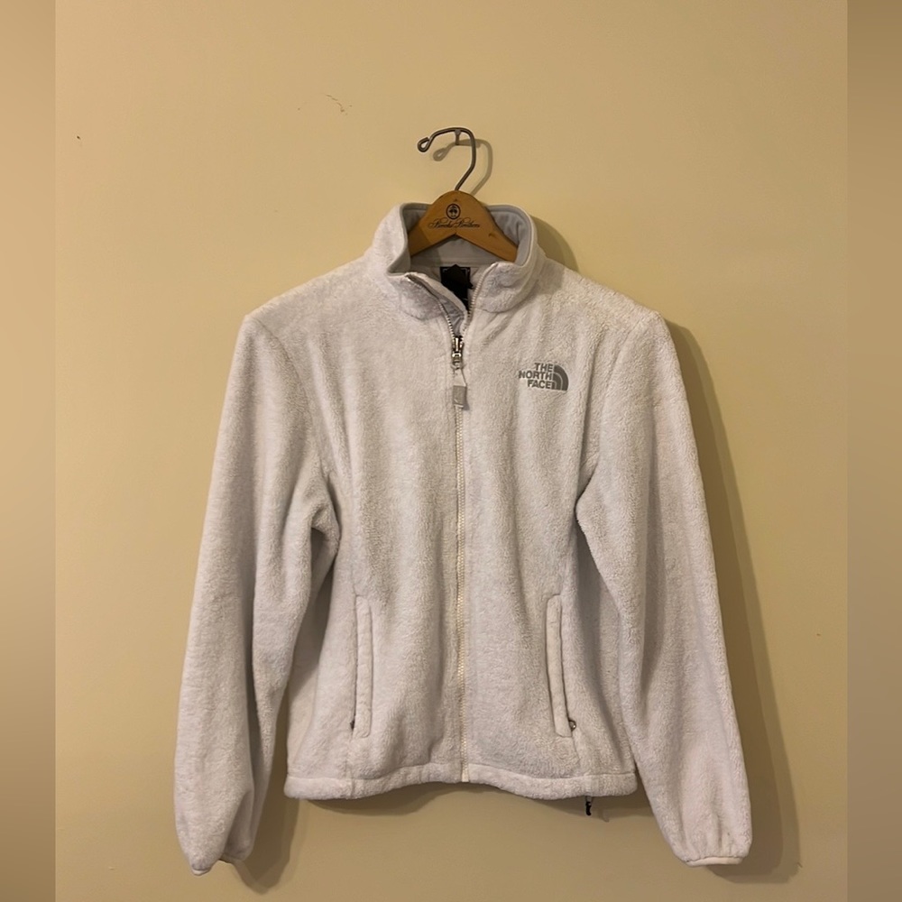 Small White NorthFace Jacket